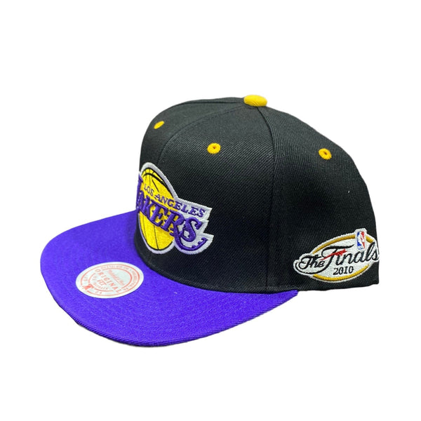 Mitchell & Ness Nba The Champs Los Angeles Lakers Snapback (Black/Purple)