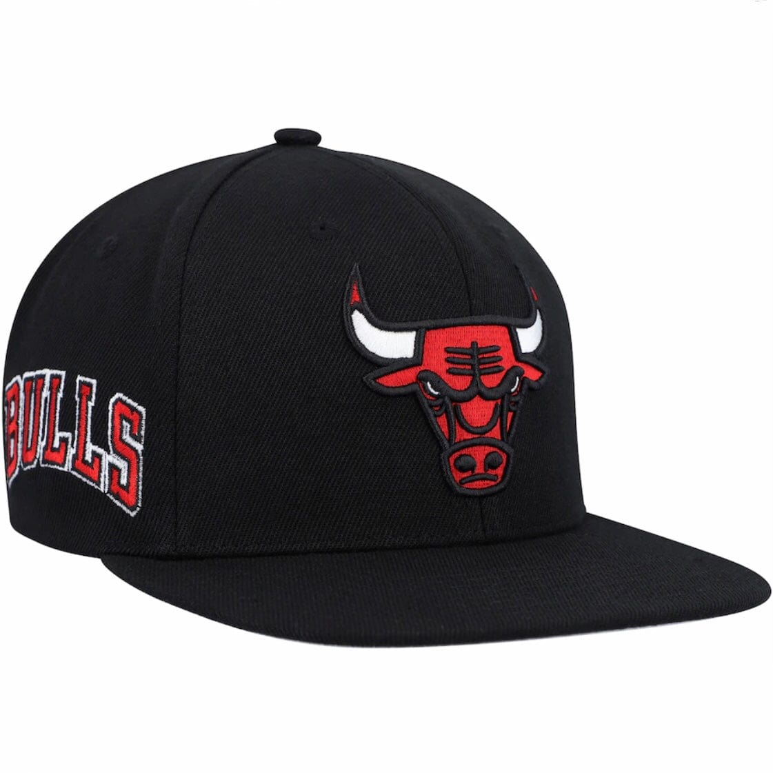 Mitchell & Ness NBA Chicago Bulls Side Core 2.0 Snapback (Black)