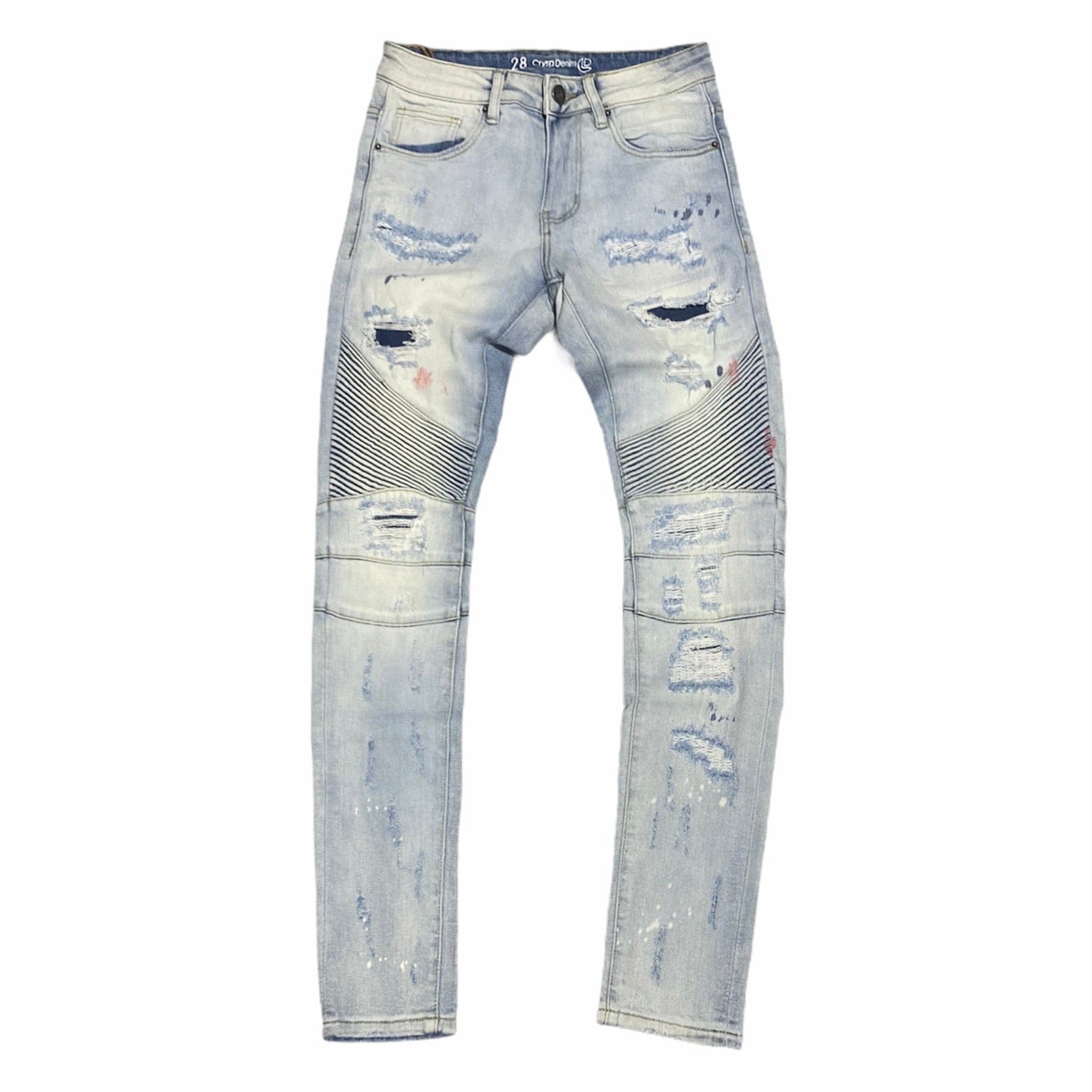 Crysp Light Patchwork Denim (Light Blue Patchwork) CRYSPSP121-104