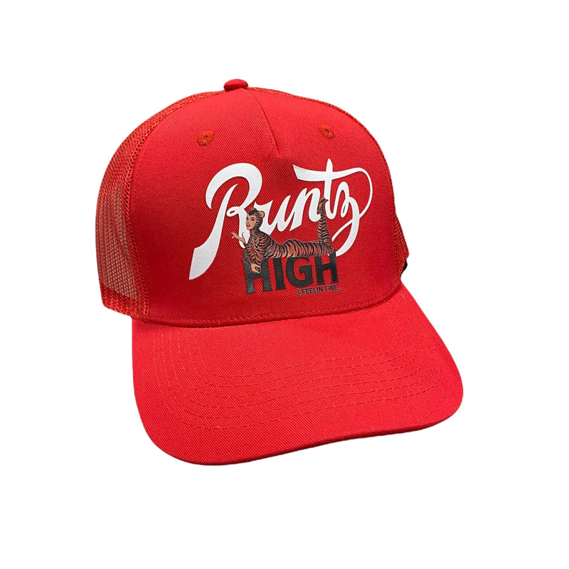 Runtz High Trucker Snapback Hat (Red) 321-63091