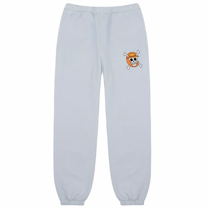 Carrots X One Piece Skull Sweatpants (Baby Blue)