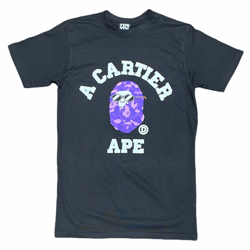 Dirt Label Cartier Ape T Shirt (Black/Purple)