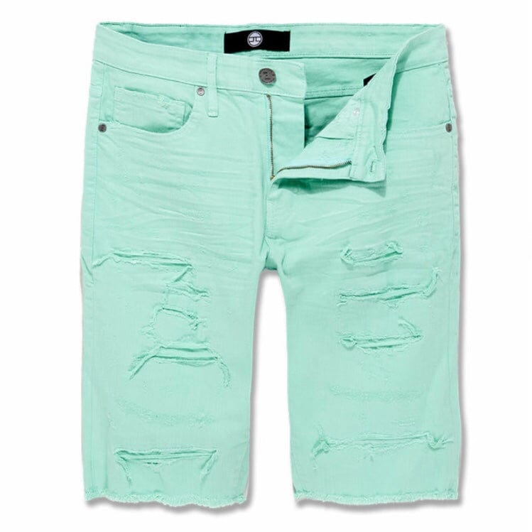 Jordan Craig Tulsa Twill Shorts (Aqua) J3187S