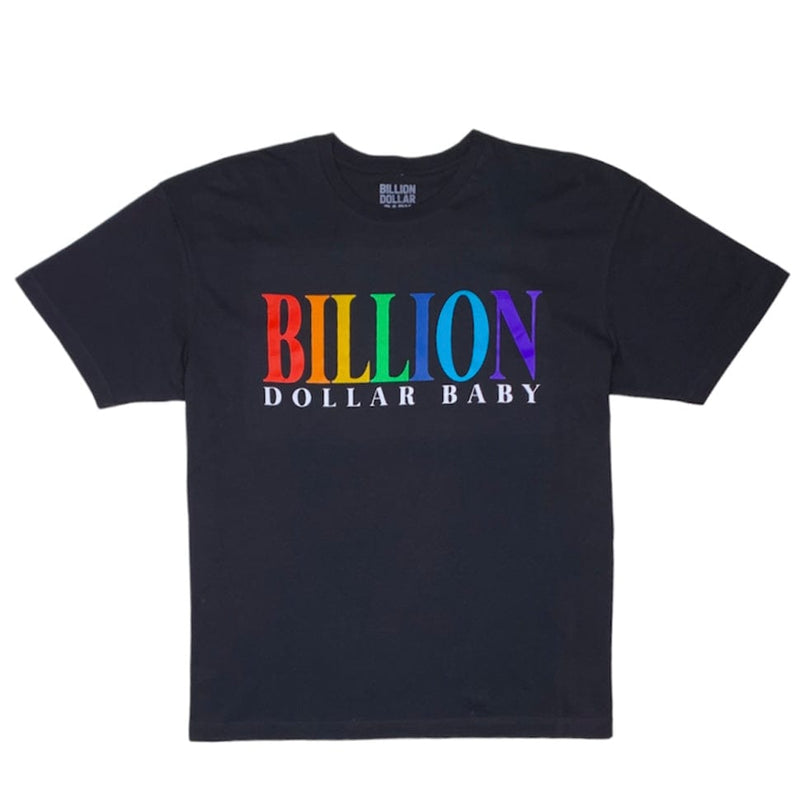 Billion Dollar Baby Colorful T Shirt (Black)