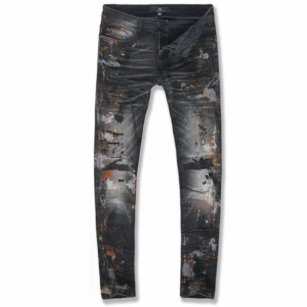 Jordan Craig Sean Paint Jeans (Industrial Black) JM3432