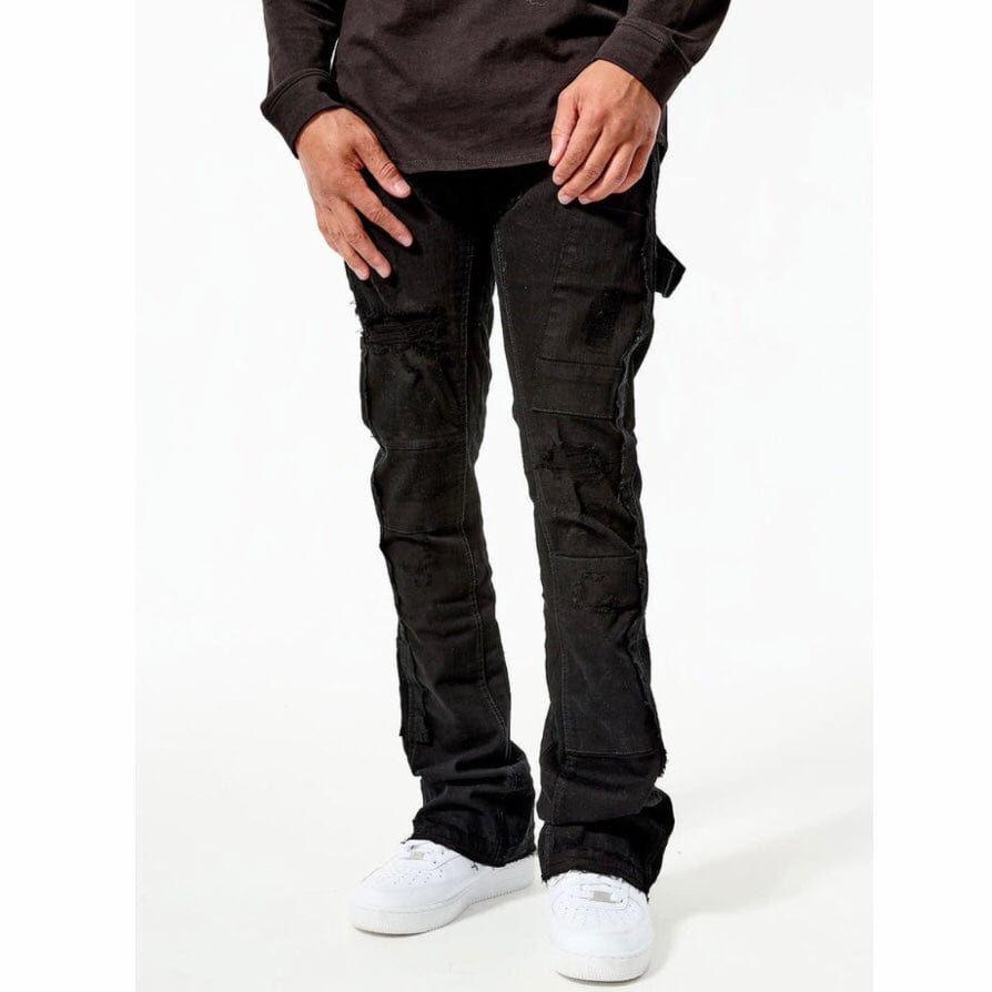 Jordan Craig Sean Stacked Forest Hill Denim (Jet Black) JSF250A