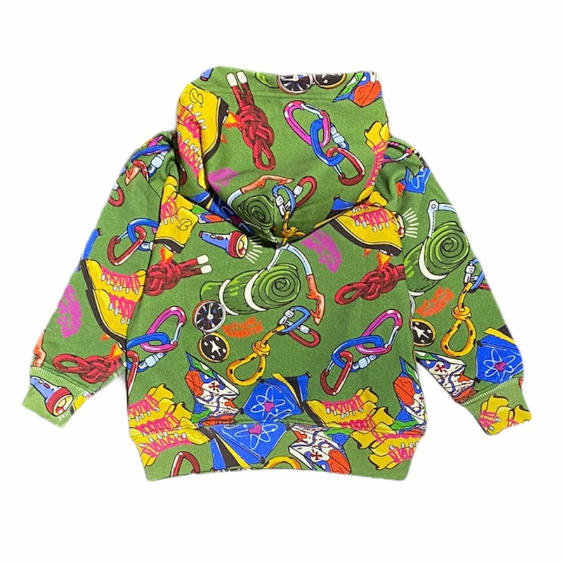 Kids Billionaire Boys Club BB Hik Hoodie (Cactus Green) 813-6303