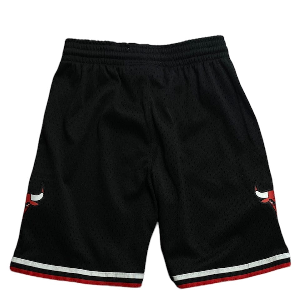 Boys Mitchell & Ness Nba Chicago Bulls Swingman Alternate Shorts (Black)