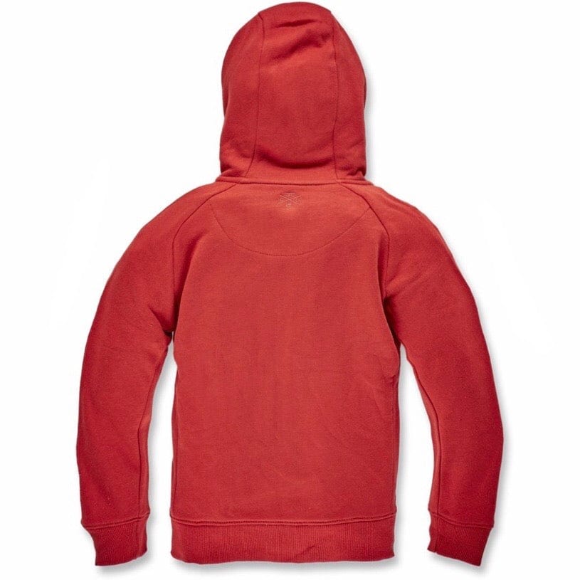 Kids Jordan Craig Uptown Zip up Hoodie (Red) 8521HK