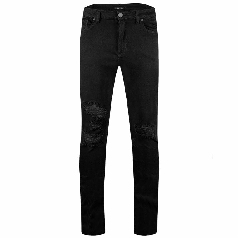 Monfrere Distressed Skinny Jeans (Slash Soiree) 1026D71001