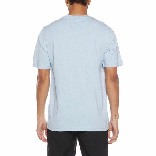 Kappa Logo Fleece Cromok T Shirt (Light Blue)