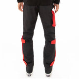 Kappa Authentic Hike Utility Bender 2 Woven Pants (Black/Red/White)