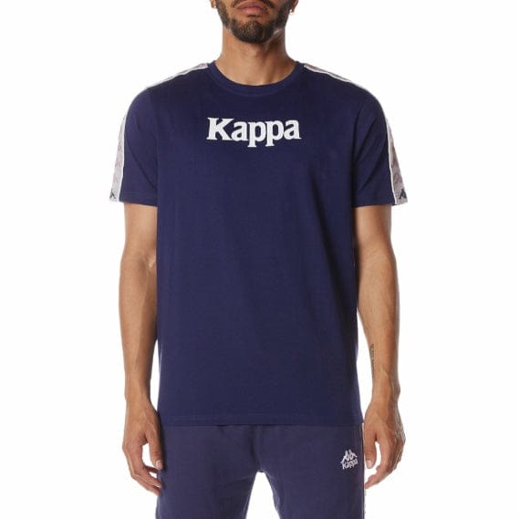 Kappa 222 Banda Deto 2 T Shirt (Navy) 34198GW