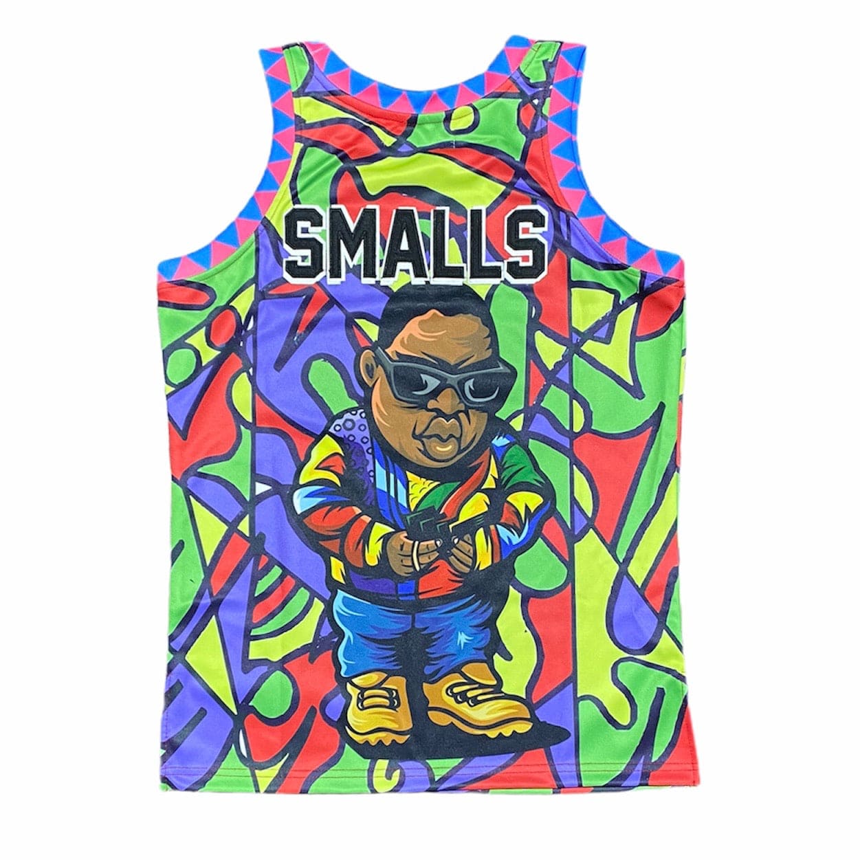 Headgear Bad Boy Biggie Basketball Jersey (Graffitti) HGC037