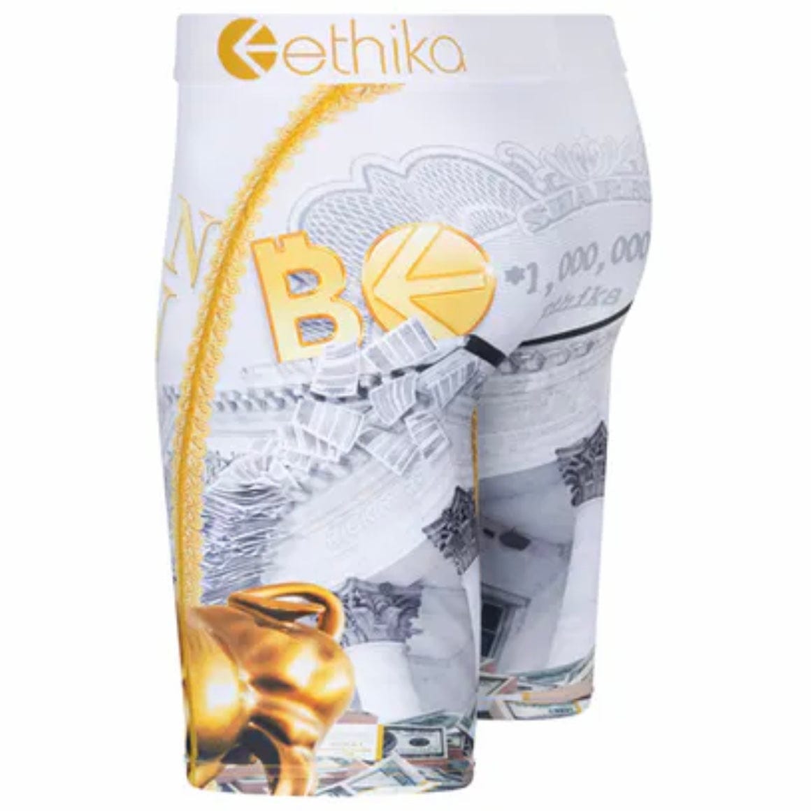 Ethika Rick Boss R.T.I.E.B Underwear (White/Gold)