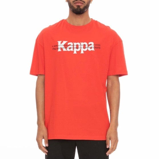 Kappa Authentic HB Etrus T Shirt (Red/White) 3116FIW