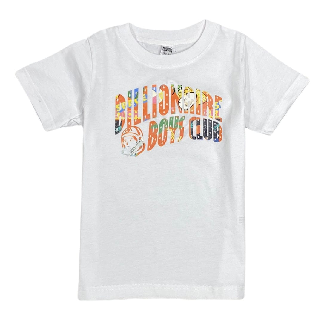 Kids Billionaire Boys Club BB Tropics Short Sleeve Tee (Bleach White) 813-8208