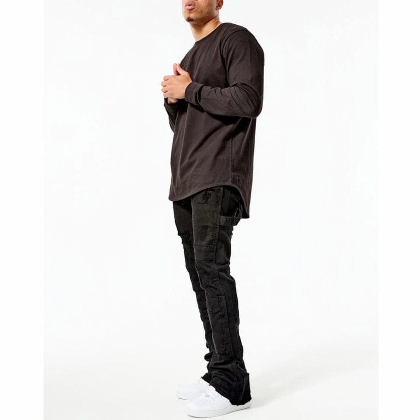 Jordan Craig Sean Stacked Forest Hill Denim (Jet Black) JSF250A