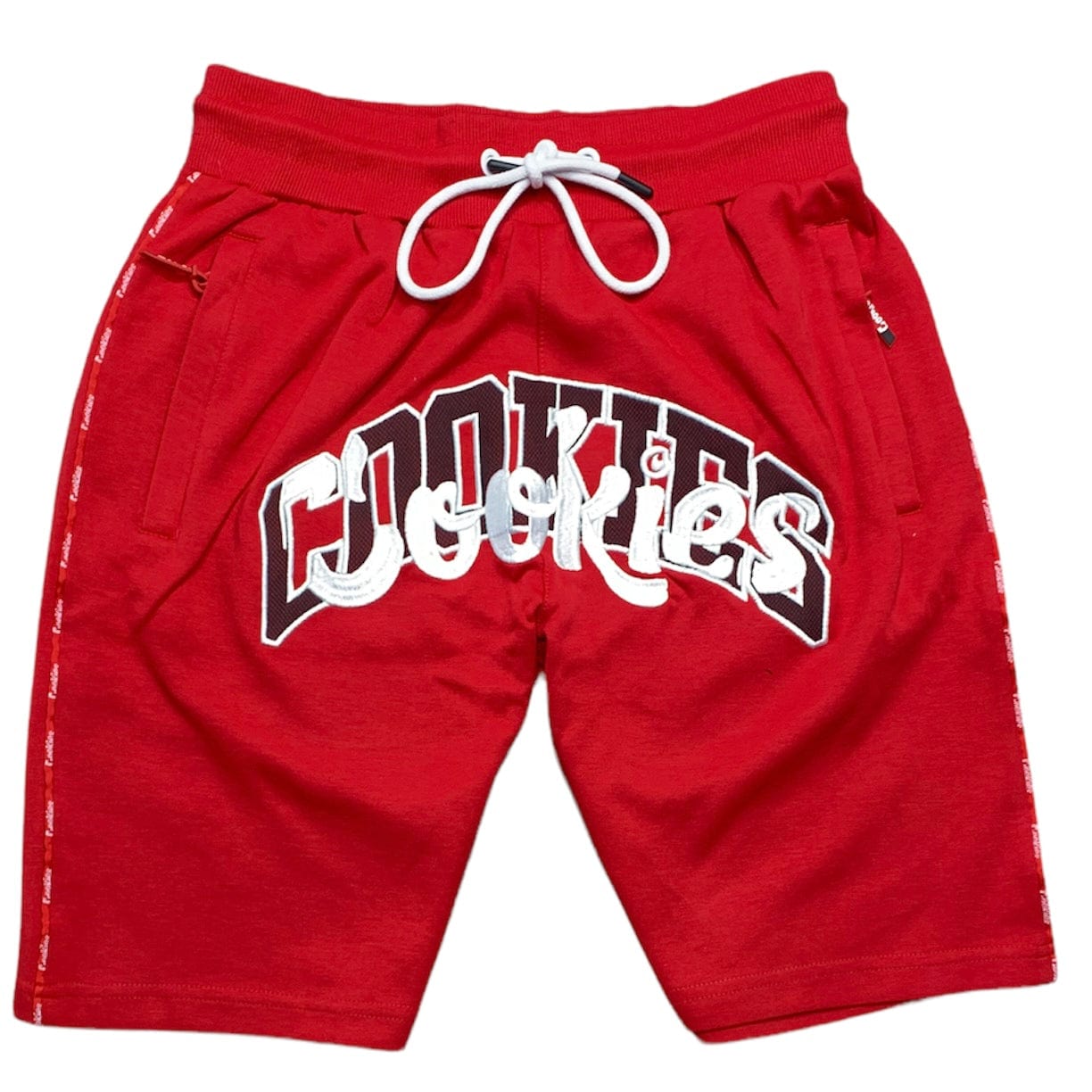 Cookies Loud Pack Interlock Sweat Shorts (Red) 1557B5852