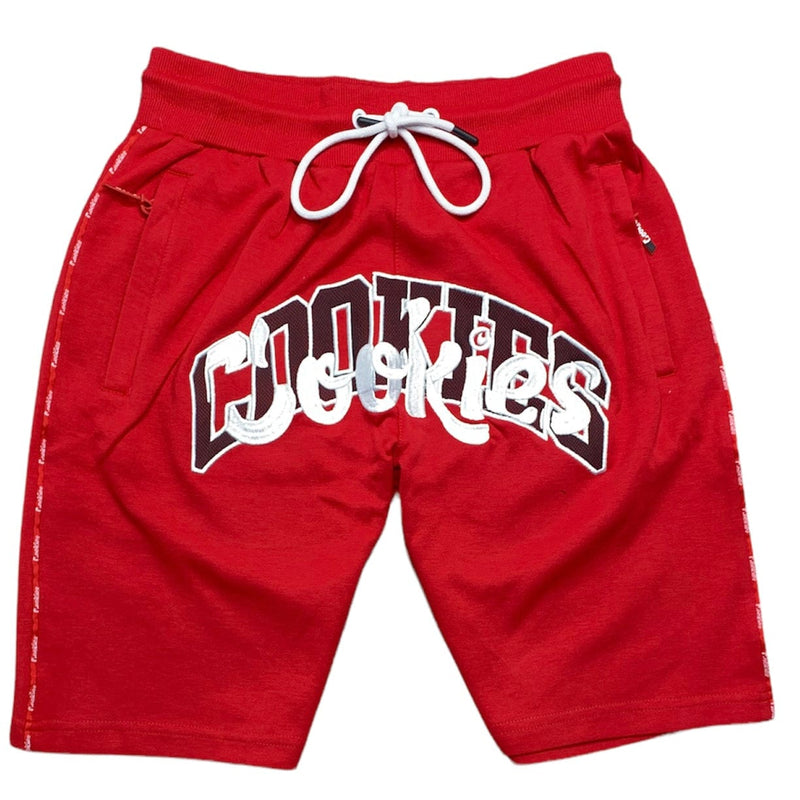 Cookies Loud Pack Interlock Sweat Shorts (Red) 1557B5852