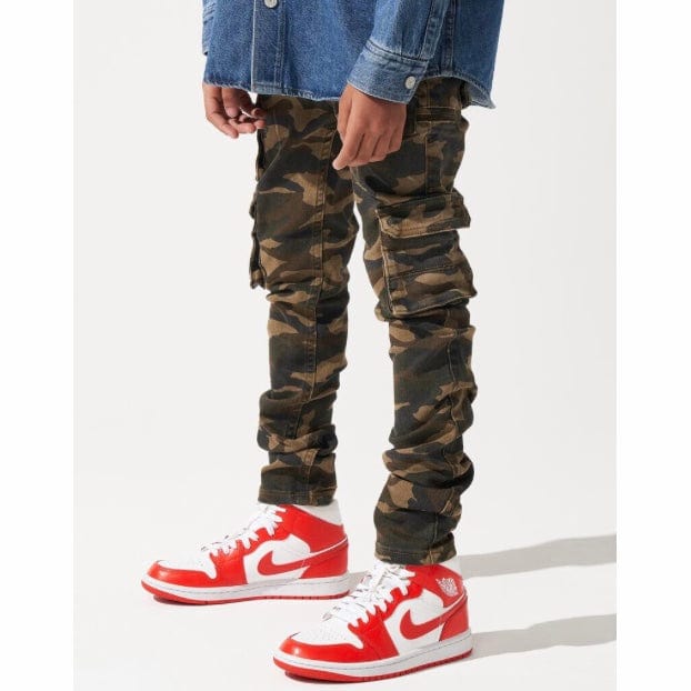 Kids Serenede Element Cargo Jeans (Camo)