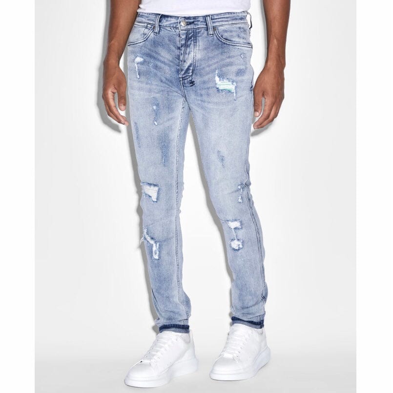 Ksubi Van Winkle Trashed Dreams Jean (Vintage Blue) 1000062582