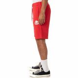 Kappa Authentic Uppsala Shorts (Red/White) 33154GW