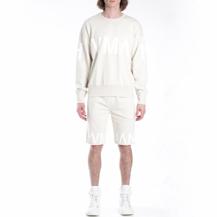 Hvman French Terry Sweatshort (Cream) 322AC-FS29C