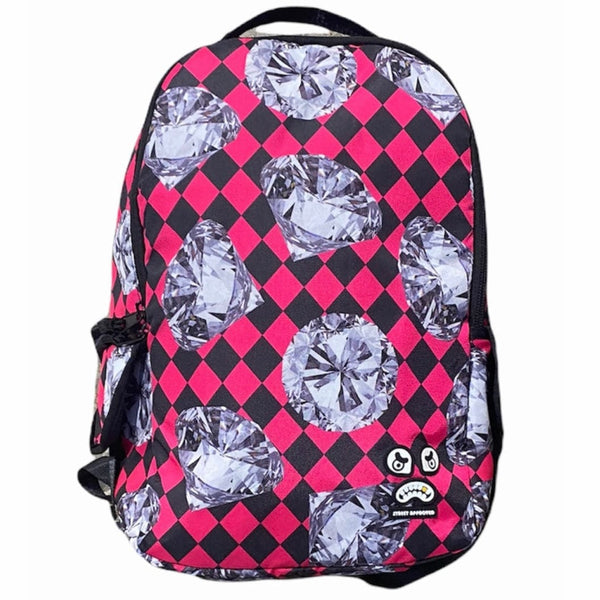 Street Approved Pink Diamonds Backpack