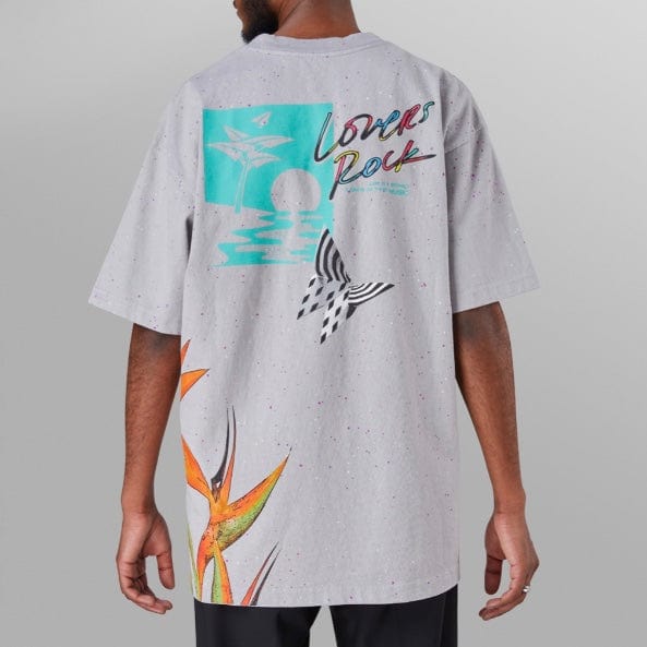 Paper Planes Love's Paradise Heavyweight Tee (Silver) 200214