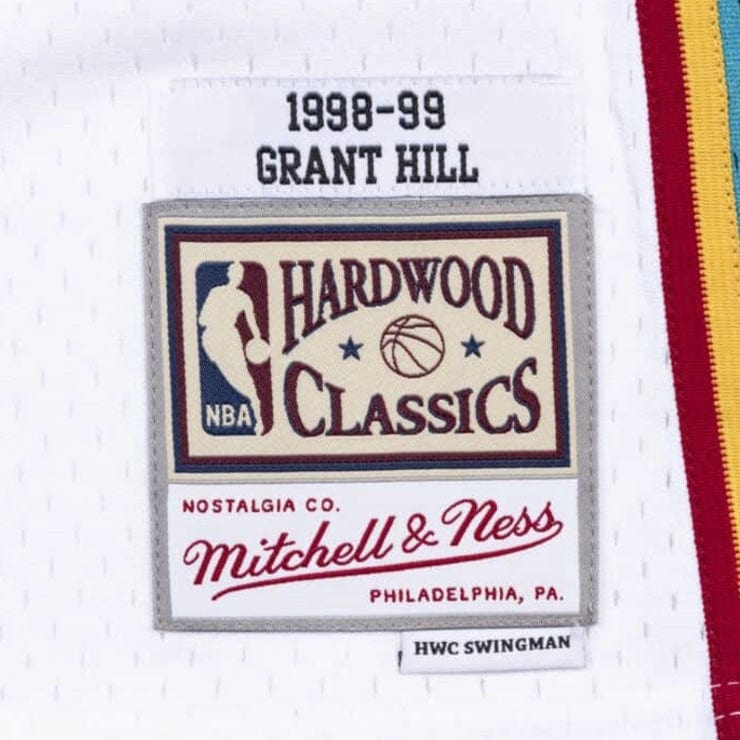 Mitchell & Ness Nba Detroit Pistons 1998-99 Swingman Jersey Grant Hill (White)