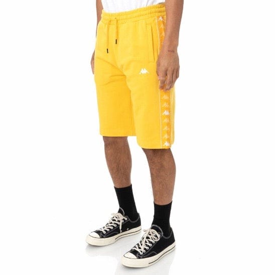 Kappa 222 Banda Marvzin Shorts (Yellow Vanilla)