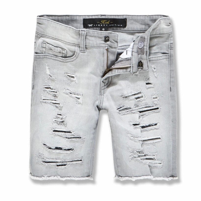 Kids Jordan Craig Lafayette Denim Shorts (Cement Wash) J3185SK