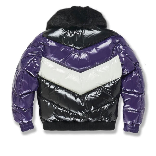 Kids Jordan Craig Sugar Hill Nylon Puffer Jacket (Court Purple) 91505AB