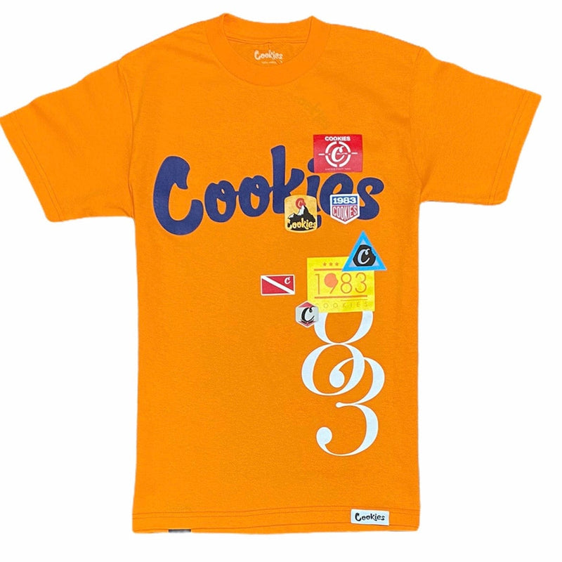 Cookies Colores Logo Tee (Orange/Navy) 1549T4710