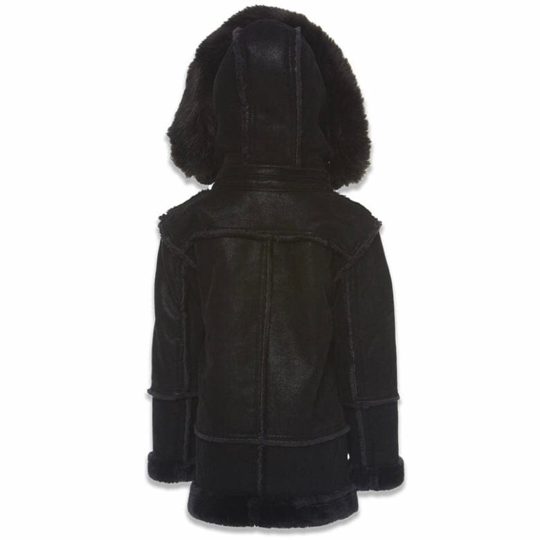 Boys Jordan Craig Denali Shearling Jacket (Black) 91589B