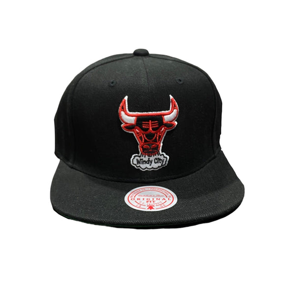Mitchell & Ness Nba Chicago Bulls Core Basic Snapback (Black)