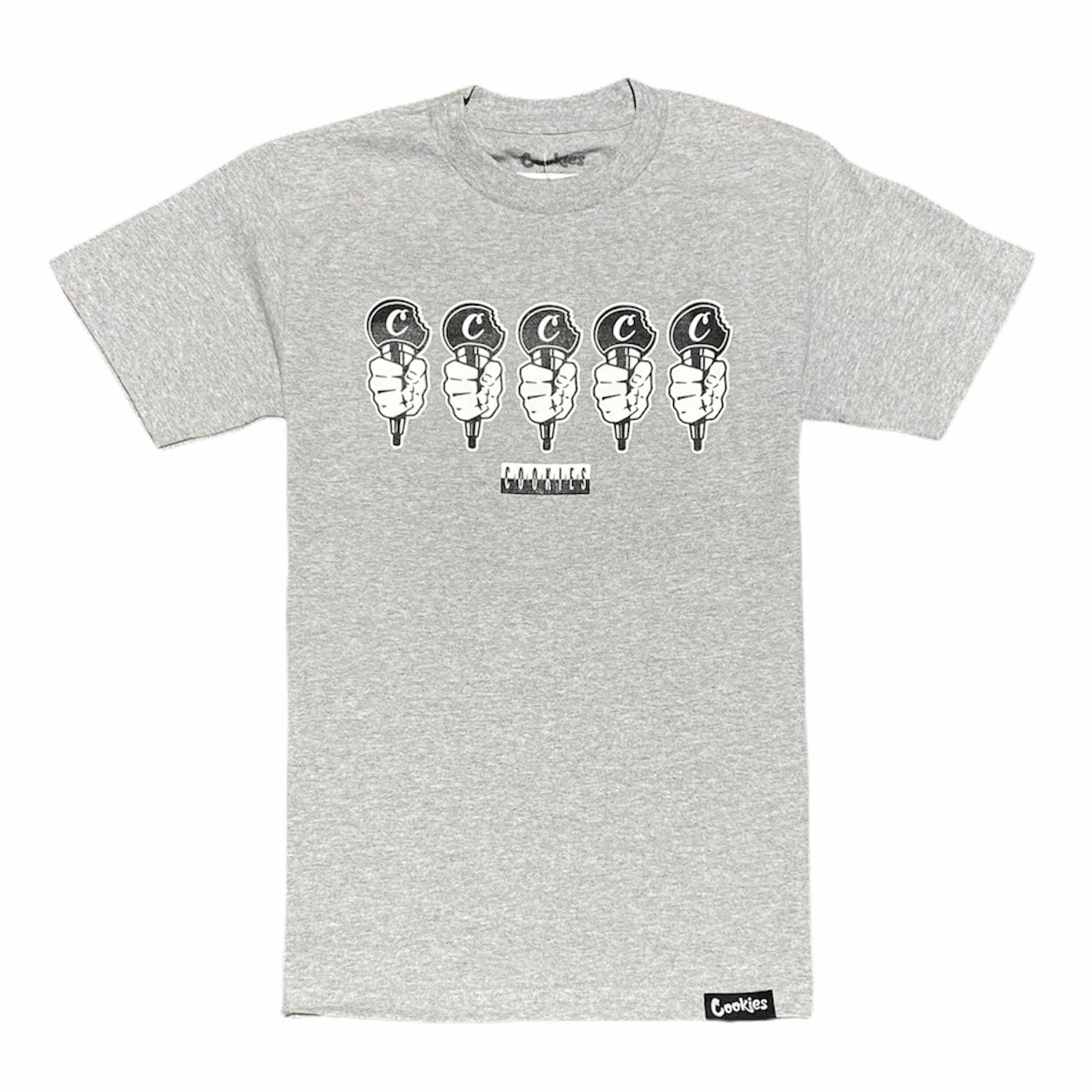 Cookies 5 Mics Tee (Heather Grey) 1550T4834