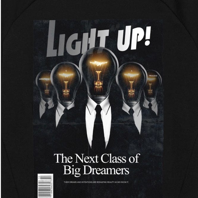 Paper Planes Light Up Crewneck (Black) 300071-001