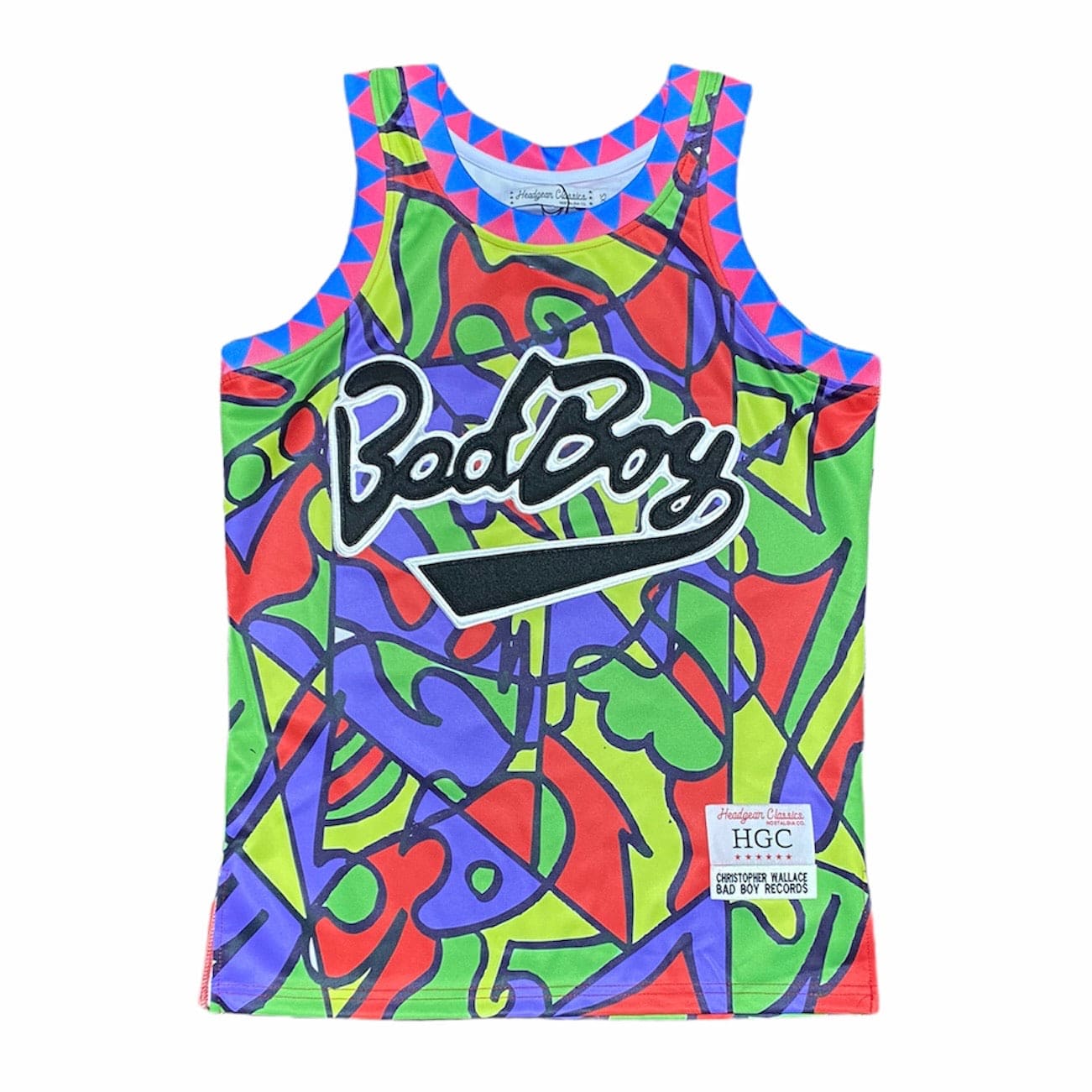 Headgear Bad Boy Biggie Basketball Jersey (Graffitti) HGC037