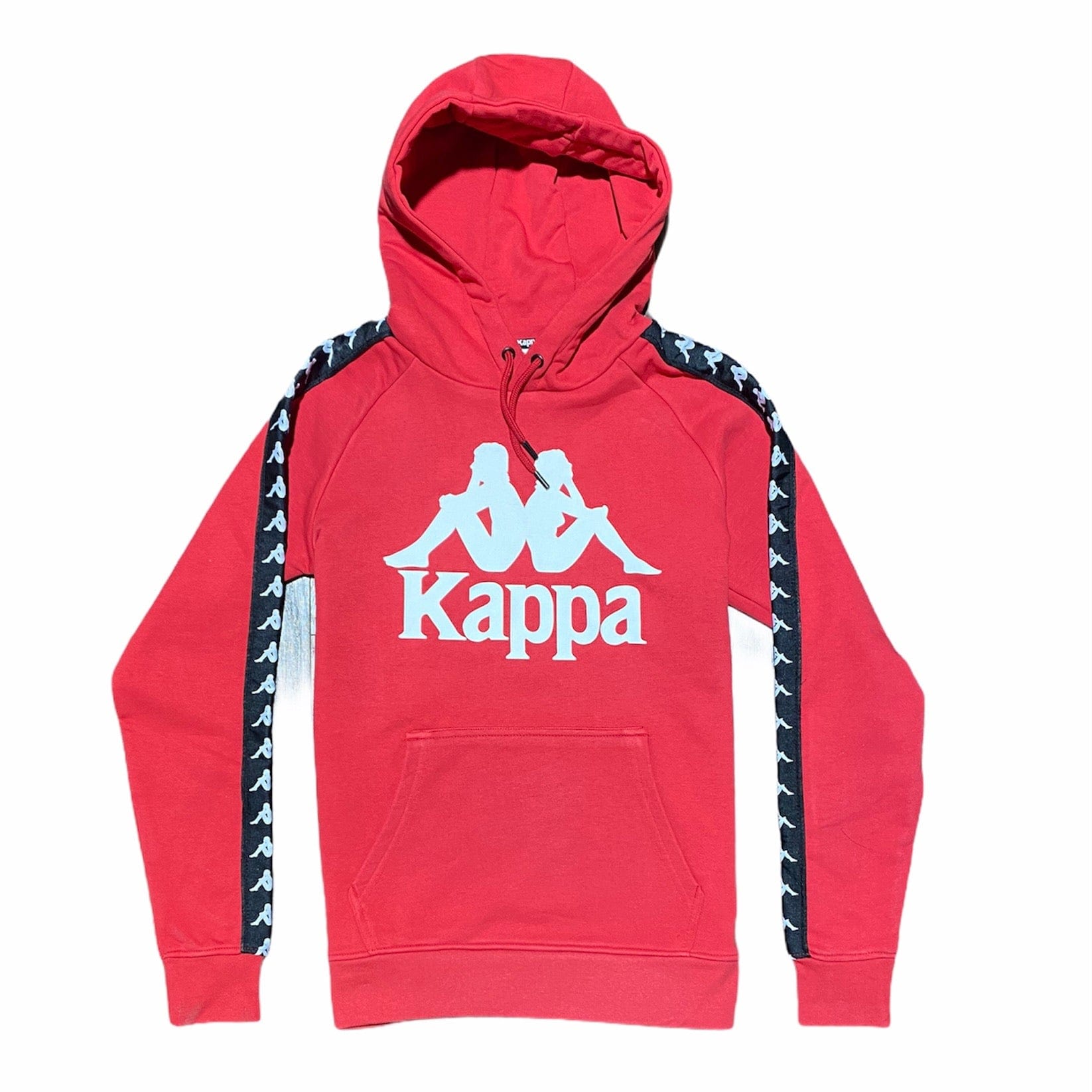 Kappa 222 Banda Hurtado 2 Hoodie (Red/Black)