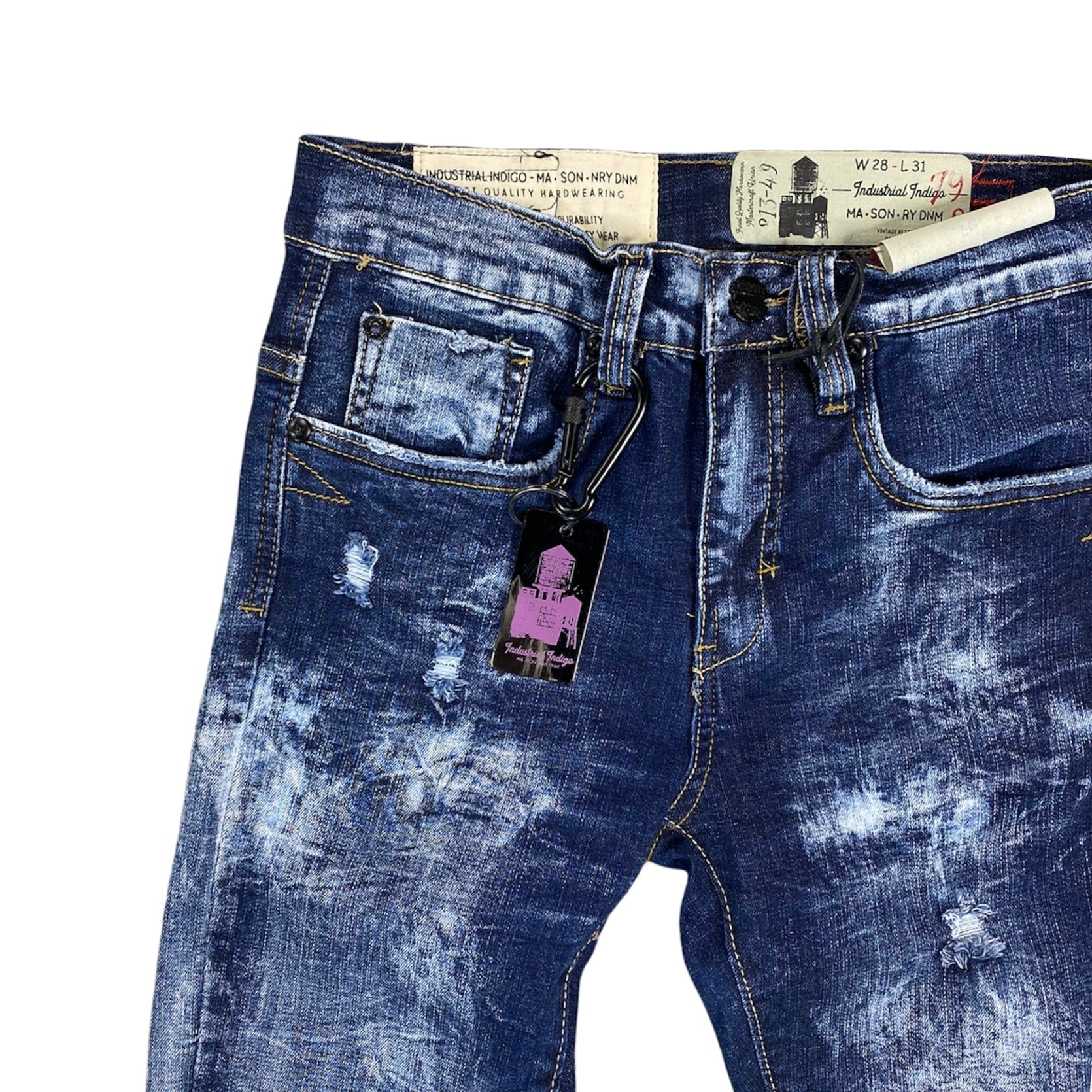 Industrial Indigo Jean (Indigo) - INT-WB-347