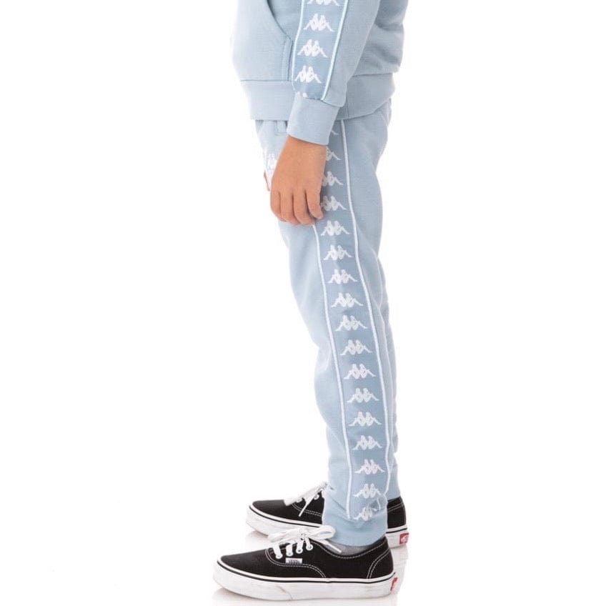 Kids Kappa 222 Banda Alanz 3 Sweatpants (Baby Blue)