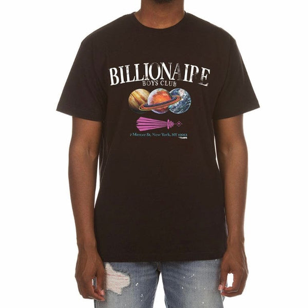 Billionaire Boys Club BB World Short Sleeve T Shirt (Black) 811-8200
