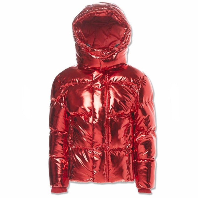 Kids Jordan Craig Toronto Bubble Jacket (Metallic Red) 91542MK