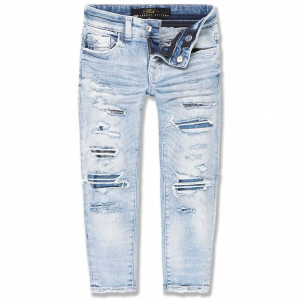 Kids Jordan Craig Pacific Denim Jeans (Ice Blue) JM3473K