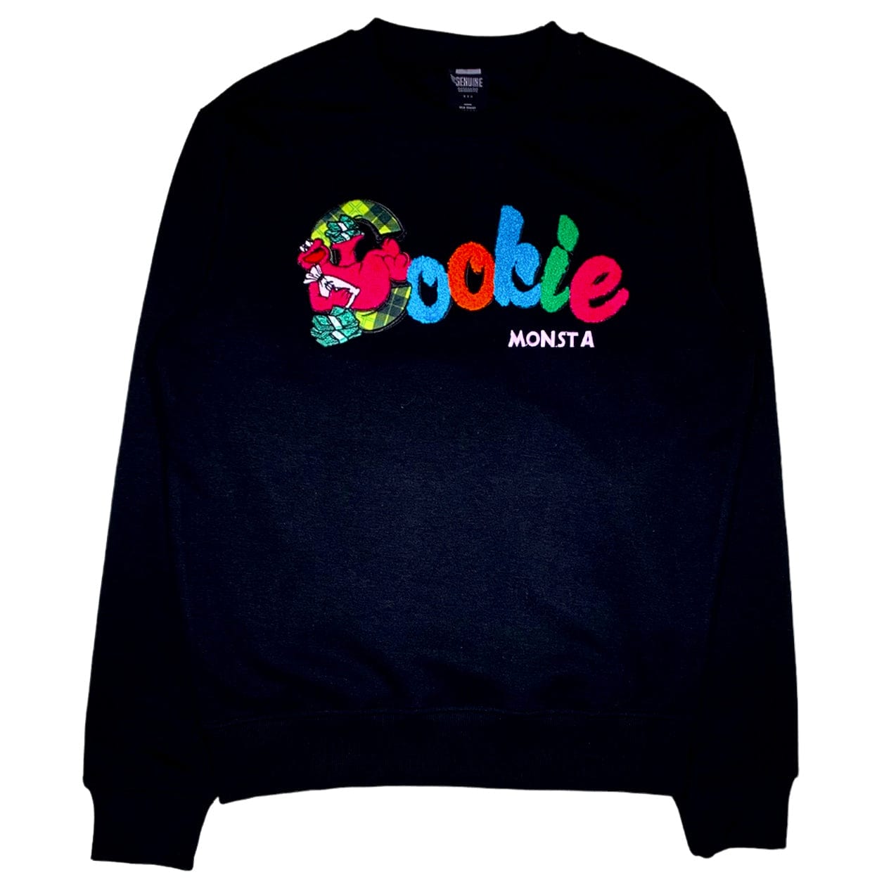 Genuine Cookie Monsta Crewneck Set (Black) - GN2140/GN2141