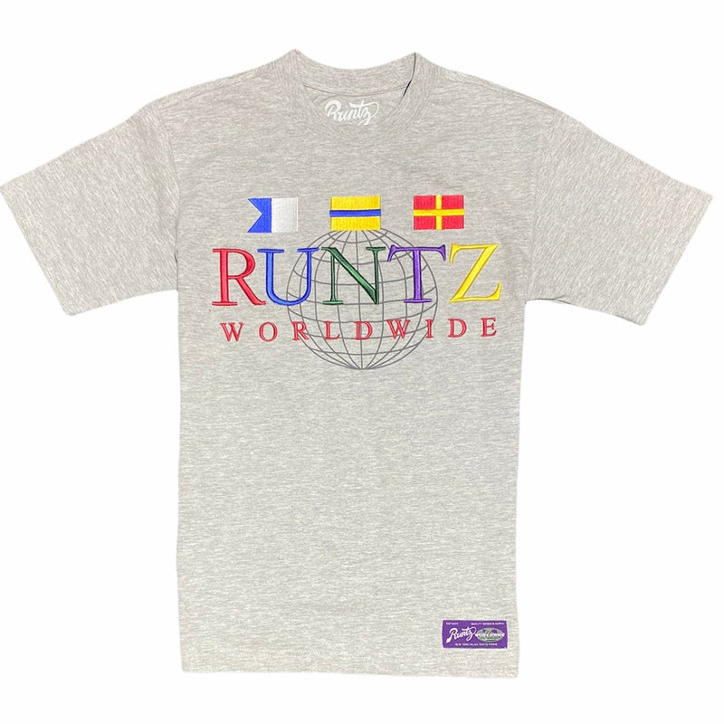 Runtz Around The World T Shirt (Grey) 321-40270