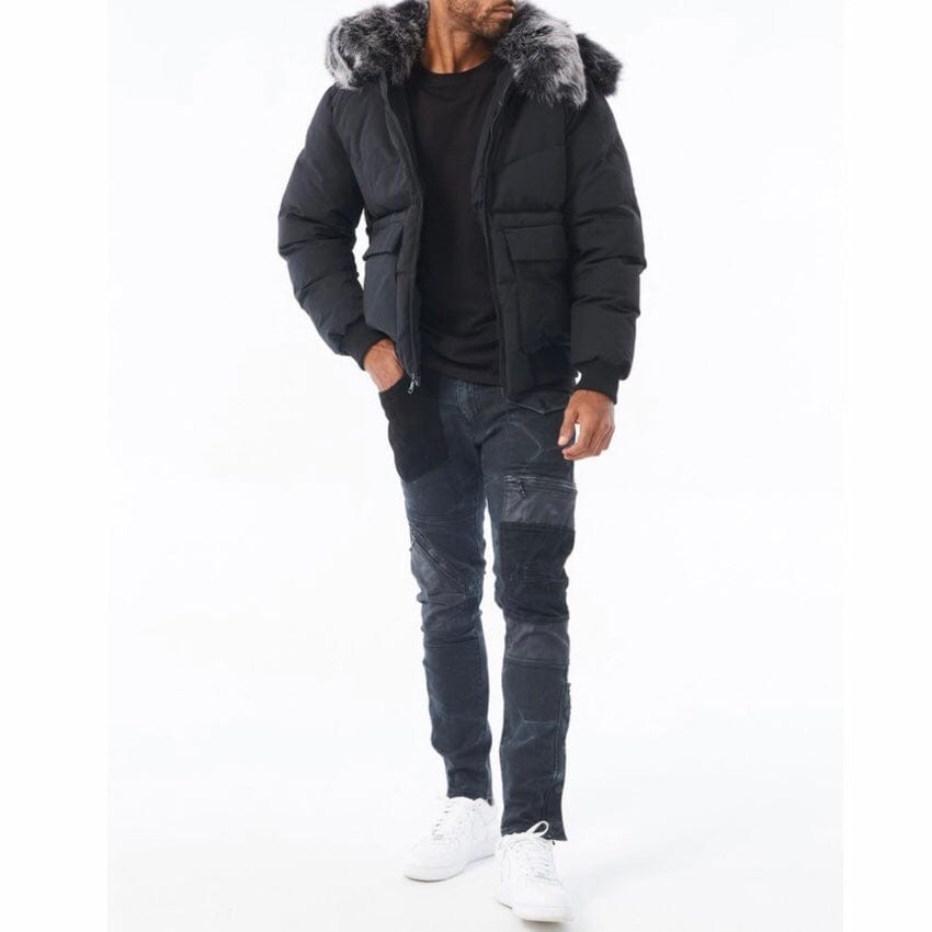 Jordan Craig Ross Patchwork Jeans (Black Out) 5643M