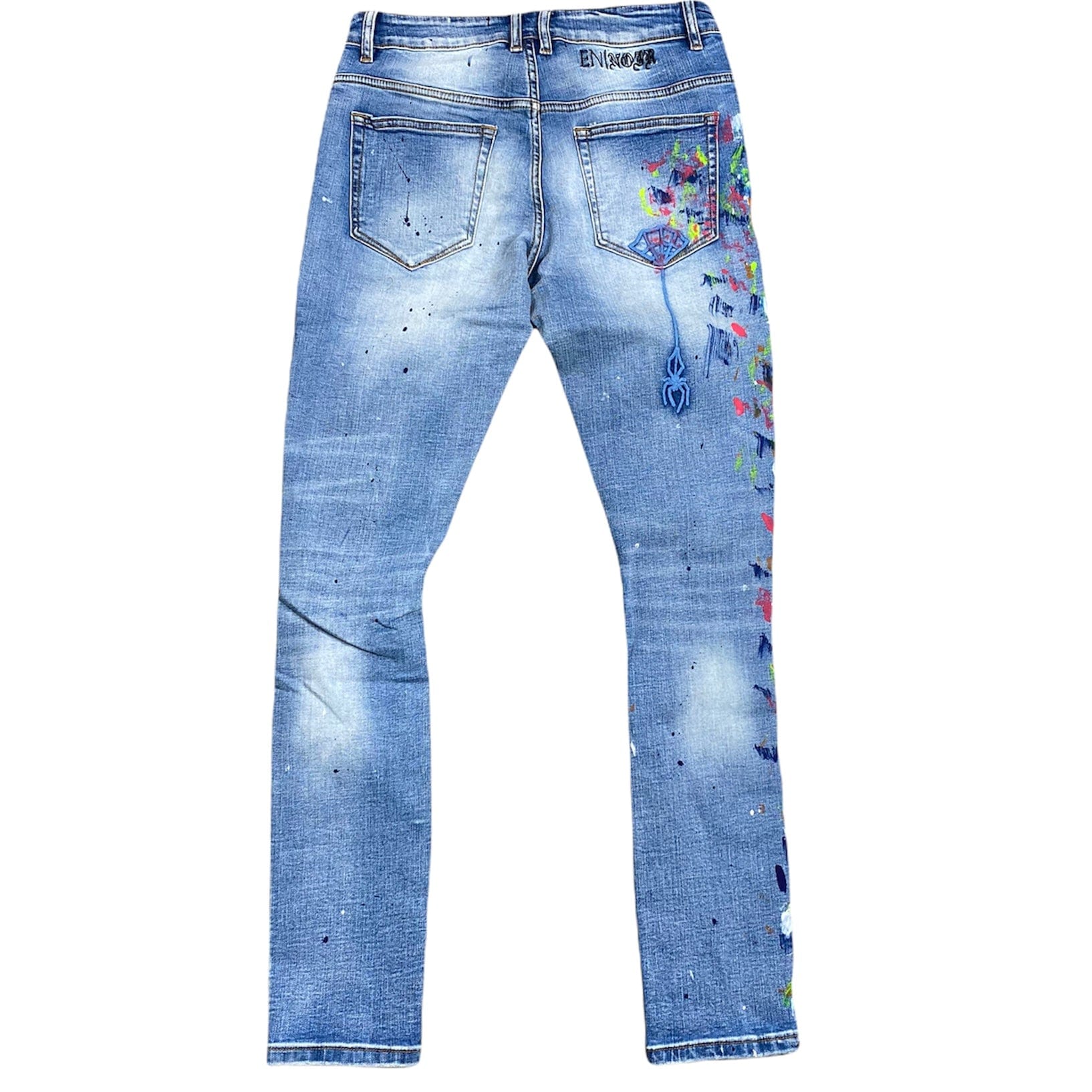 En Noir Clash Denim Jean (Blue) ENSUM121-102